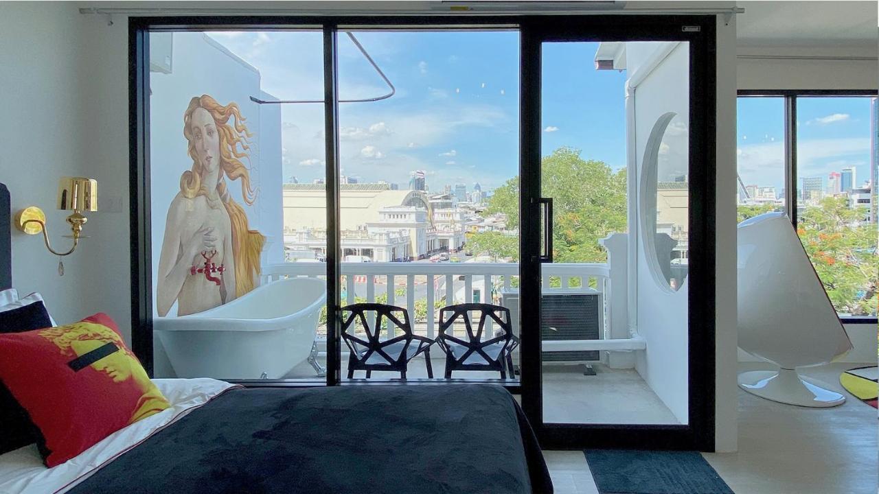 Kunst Apartamento Bangkok Exterior foto